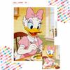 Daisy Duck Eating Diamond Painting Full Diamond Art Kit Handmade Diy Home Decoration Gift