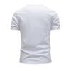100% Cotton Men's T-shirt Summer Short Sleeved Thin Top Slim Fit Round Neck Breathable Casual Daily Trend Graffiti Print Splashed Ink Design Street