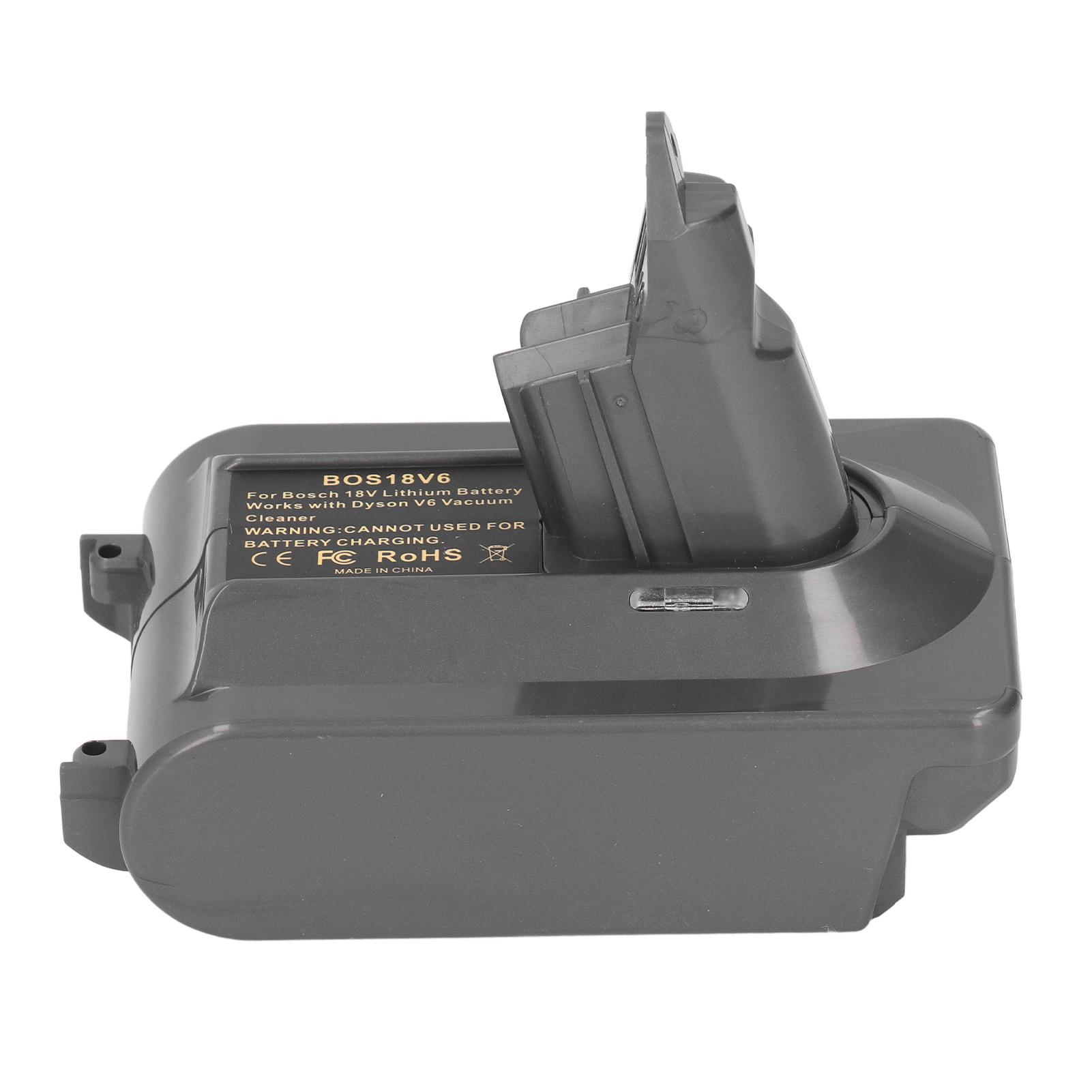 

Адаптер батареи Корпус высокой твердости Многократно подключаемый Преобразователь батареи для Bosch 18V к V6