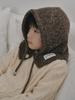Olinkeompeulliteu Family Sprinkle Boucle Balaclava Kids (Brown)