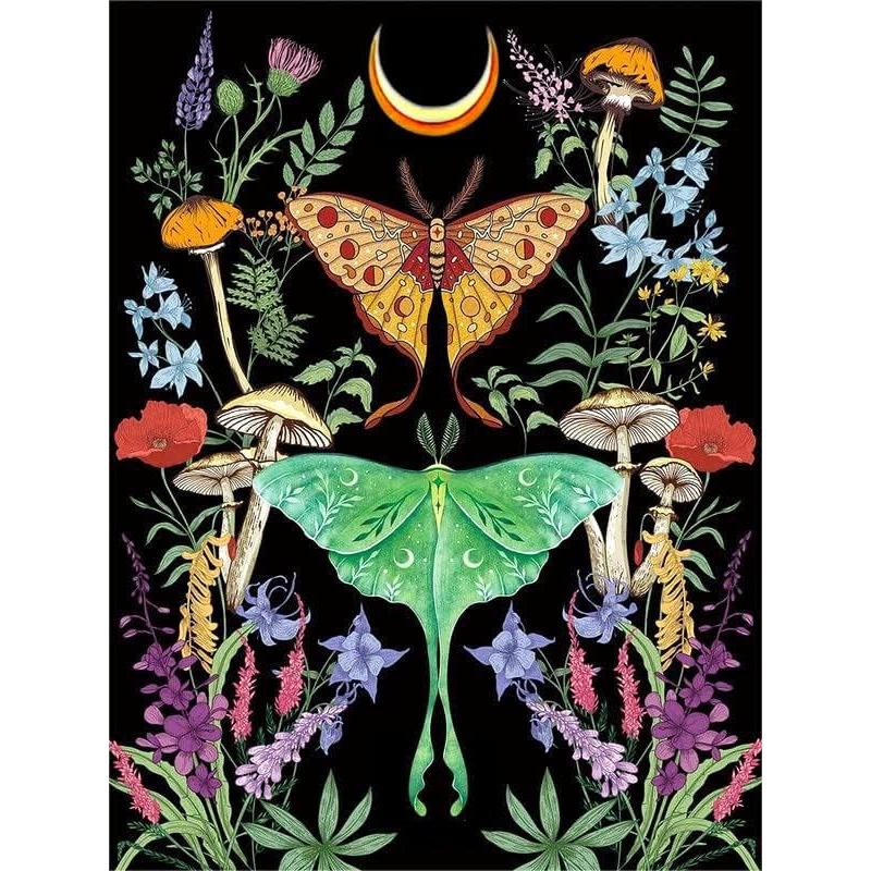 

5D DIY Diamond Painting Animal Butterfly Insect Icon Mosaic Real Rhinestone Cross Stitch Embroidery Mural 20x30cm