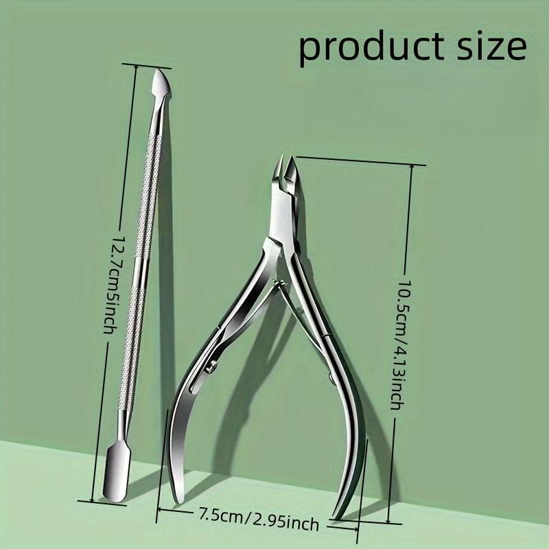 

Professional Stainless Steel Nail Trimmer Set, Perfect for Nail Trimming, Dead Skin Removal,Manicure Tools, Exfoliating Tools