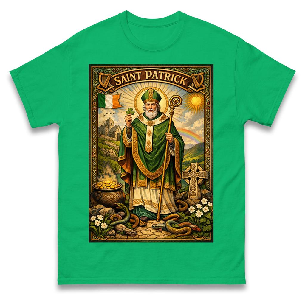 Saint Patrick Of Ireland T Shirt Tshirt Mens Womens Unisex Tops Tees
