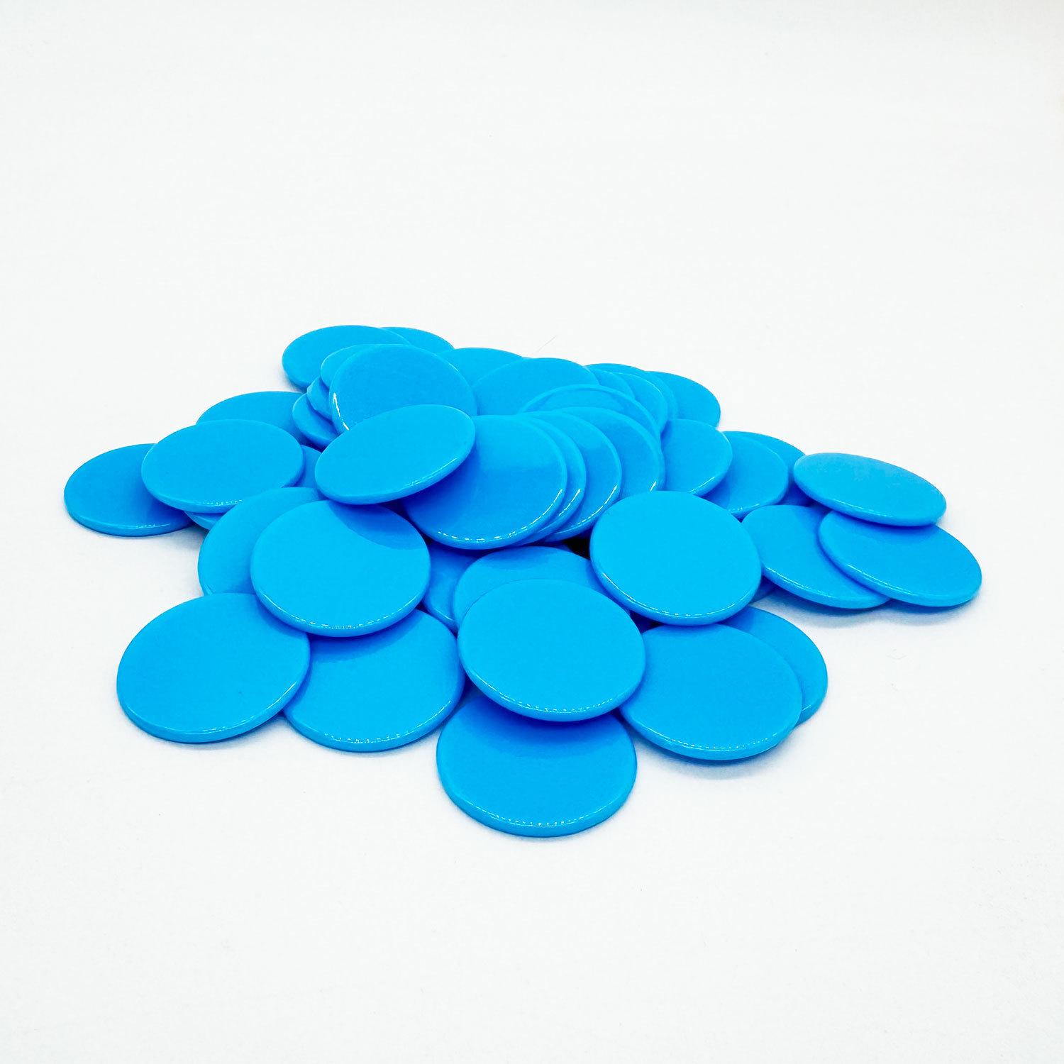 

Утолщенные 25мм Прозрачные Однотонные Круглые Фишки: 10 цветов для раннего развития и Монтессори математических счетных пособий