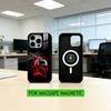 Inuyasha Silhouette Red Katana Anime   Phone Case For iPhone17,16,15,14,13,12,11 Plus,Pro Magnetic For Magsafe Wireless Charging