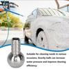 Stainless Steel Foam Cannon Filter Weighted Straw Filter Ball Hose Attachment For Pressure Washer Reusable Car Foam Accessories