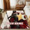 1PC Custom Name "Gladiator's Epic Journey" Theme Floor Mat Ideal for Living Room, Game Rooms, Office, Bedroom, Office Floor Mat , Floor Mats for Home