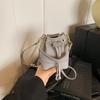 Cute Kids' Bucket Bag - Drawstring Mini Crossbody for Parent-Child with Creative Coin Purse