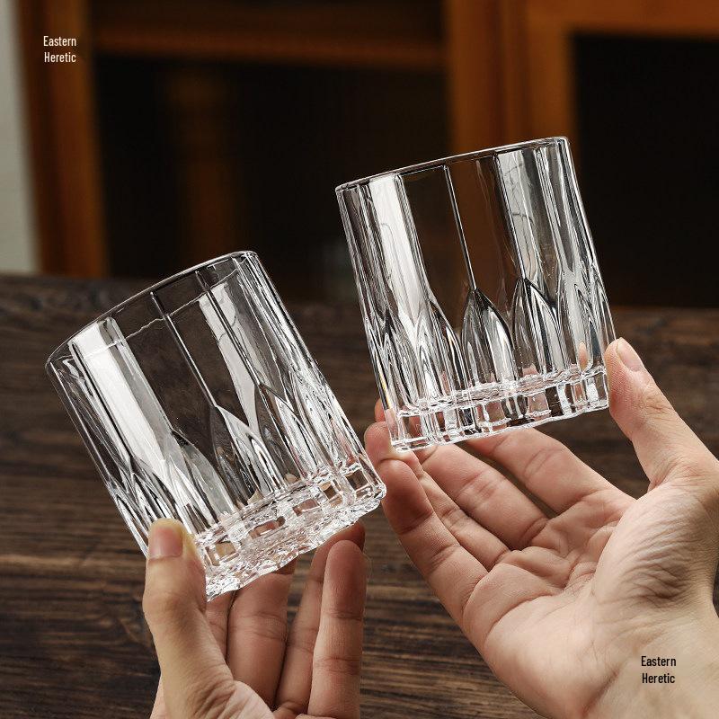 2025 Luxury Whiskey & Cocktail Glass Set - Large Ice Ball Glasses