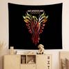 Pontiac Firebird TransAm Arazzo Anime Fiore Hippie Tappeti da Parete Decorazioni per Stanza Studente Appeso da Parete Hippie Economico