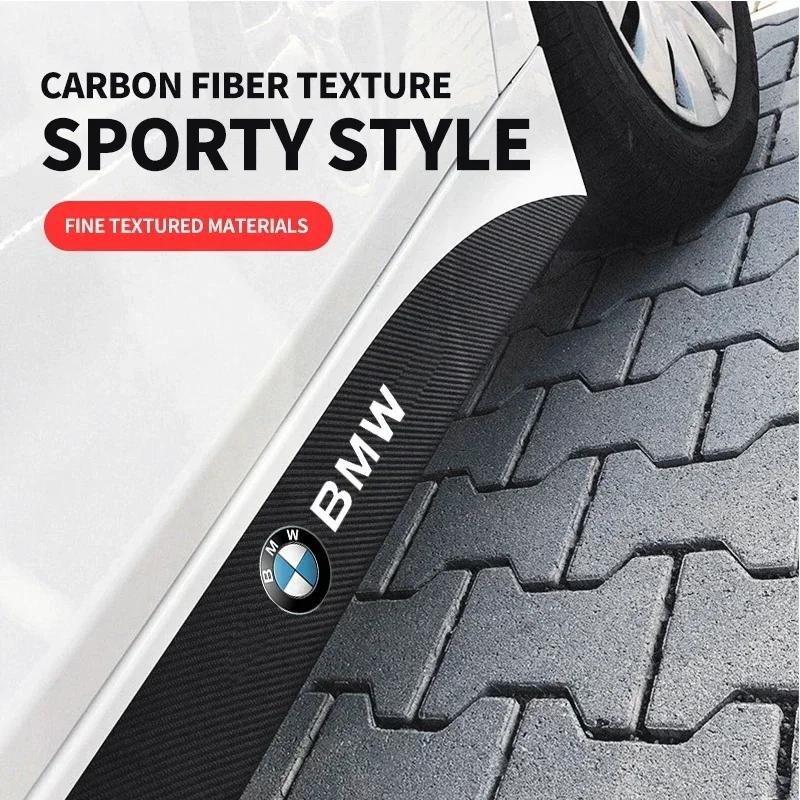 För BMW 2 st Bil Sidokjol Tröskel Kolfiber Karosskydd Dekaler För BMW M M3 M5 M6 X3 E46 E90 E39 F10 F20 F30 G20 E60 E36 E