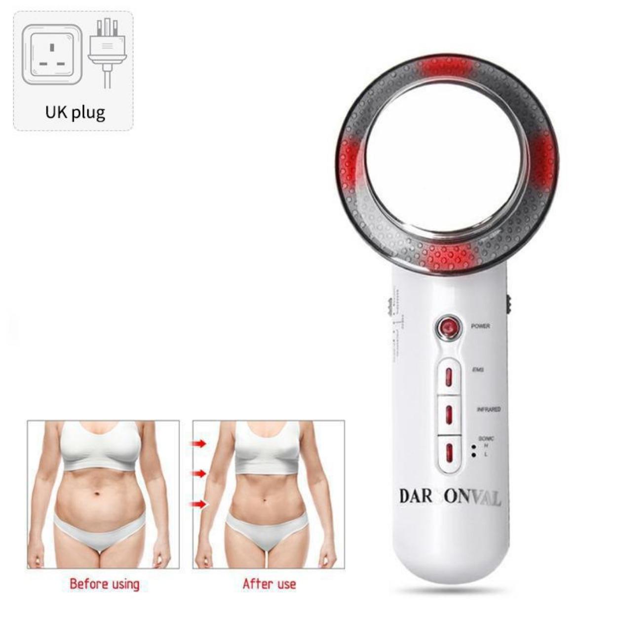 3в1 ультразвуковая кавитация EMS RF машина массажер для похудения тела фотон — фото 5