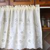 American Country Style Short Coffee Curtains – Half Curtain Design