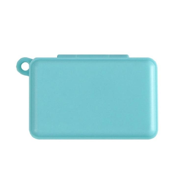 

Portable Watercolor Paint Palette Box 12 Well Folding Paint Palette Case Paint Mixing Tray Travel Acrylics Paint Box синий