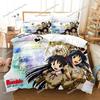 School Rumble Bedding Set Single Twin Full Queen King Size Bed Set Adult Kid Bedroom Duvet Cover Sets 3D Print Bed Sheet Set