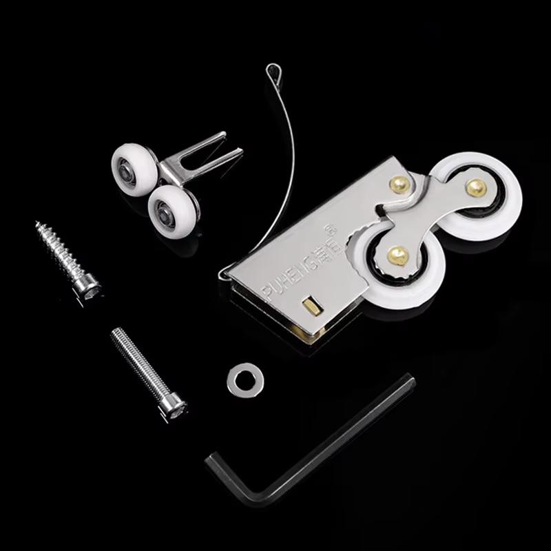 Heavy Duty Sliding Closet Door Roller Quiet Smooth Operation Durable Replacement for Wardrobe Repair Home Furniture Upgrade
