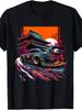 1PC Japanese Retro Car Racing Drifting Art Jdm Legend Tuning Gift Tee | Athletic Fit Casual Tee