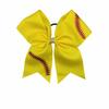 Cheerleader Bow Rhinestone Hair Tie - Olive Branch Design