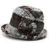 In the Elderly Lady Hat Autumn and Winter Mother Old Lady Woolen Grandmother Old Man Warm Bucket Hat Cotton Hat