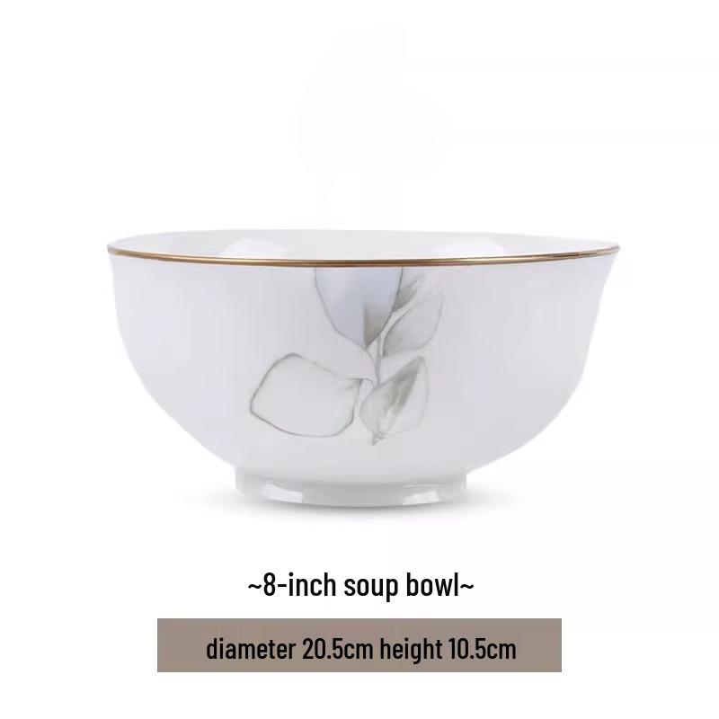 Mod Lanca Jingdezhen Ceramic Soup Bowl
