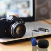 Small 3.5mm Mini Camera Microphone for Cameras Computers, Clear Sound Capture Flexible Design Adjustable Angle