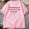 Charlie Kirk T-Shirt Men Christian T Shirt Human Rights Harajuku Aesthetic Letter Print T-Shirts Casual Cool Clothing