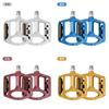 Cykelpedal med dubbla lager i aluminiumlegering för mountainbikecykling och pendling