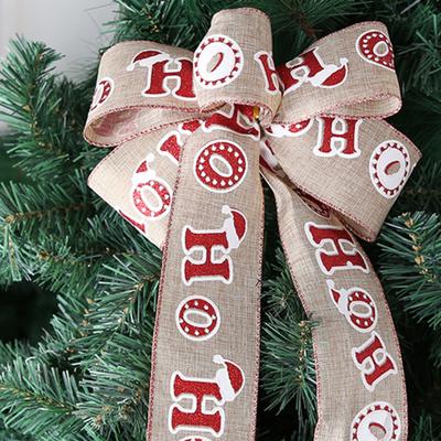 6M/Roll Christmas Ribbon Versatile DIY Crafts Decorative Ribbon Gift Wrapping Ribbon for Festive Party Decor
