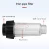 High Pressure Washer Water Filters, 3/4" Thread Quick Connector Car Washing Machine Water Filters, Garden Hose Filter