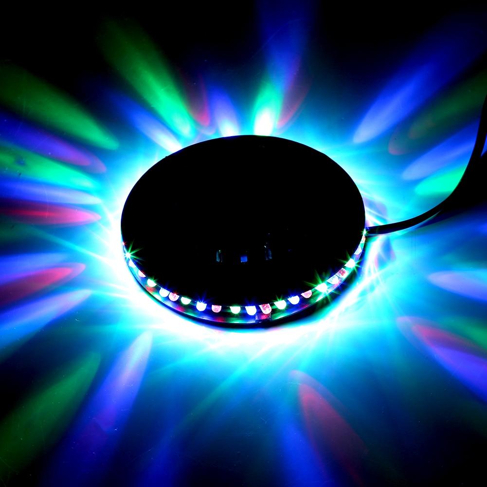 5W 48LED Sunflower Rotating RGB Stage Light Bar DJ Disco Party Pub Wall Light
