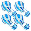 4Pcs Hot Air Balloon Shaped Balloon Easy Inflate Vibrant Colors Birthday Celebration Wedding Party Decor Aluminum Balloons