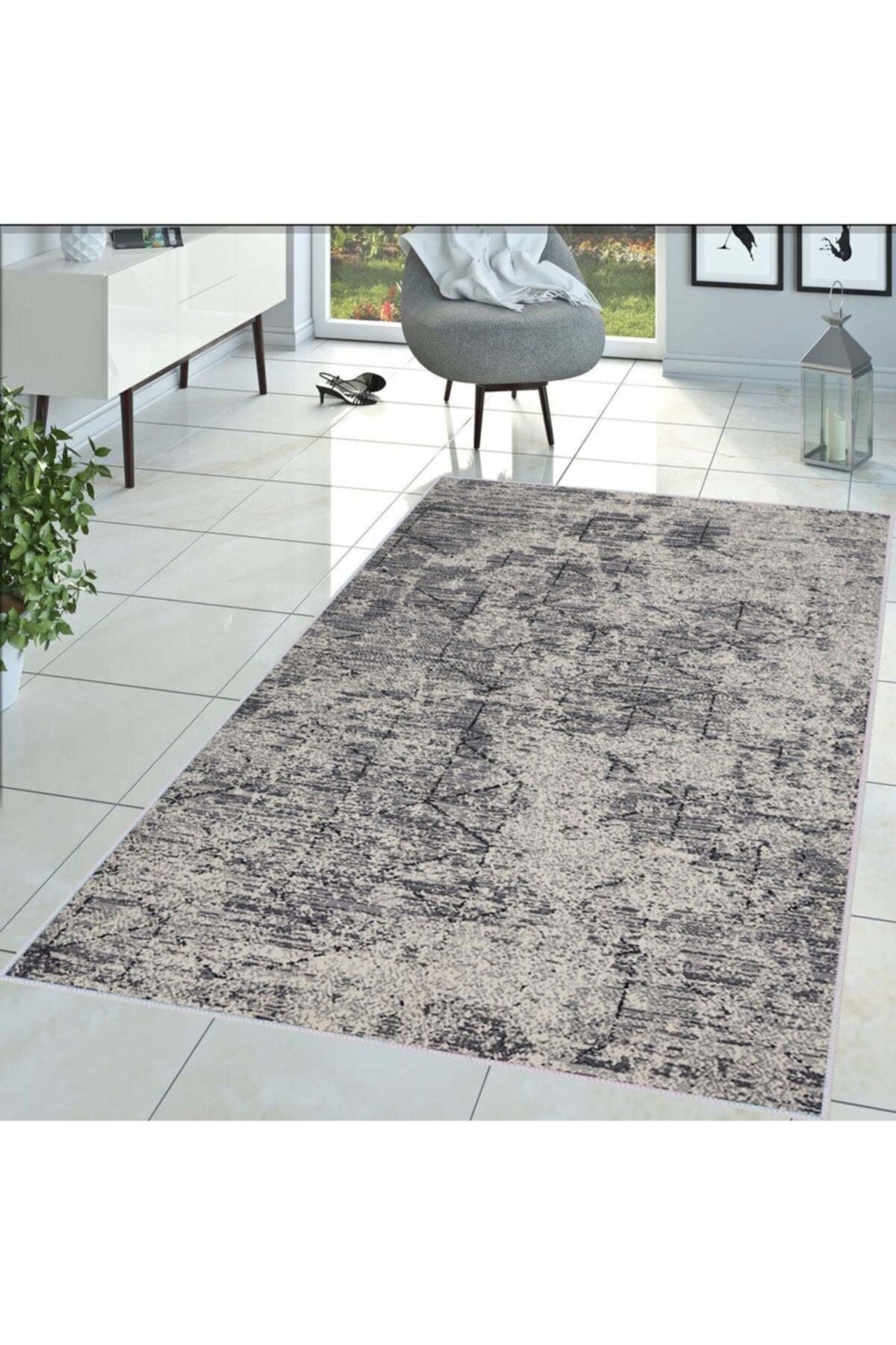 

Rovigo Home Washable Printed Carpet RVG1449 50x80 серый