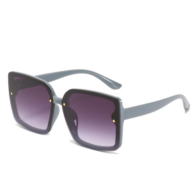 Square Sunglasses Women'S Retro Rice Nails Personalized Small Sunglasses Rectangular Glasses