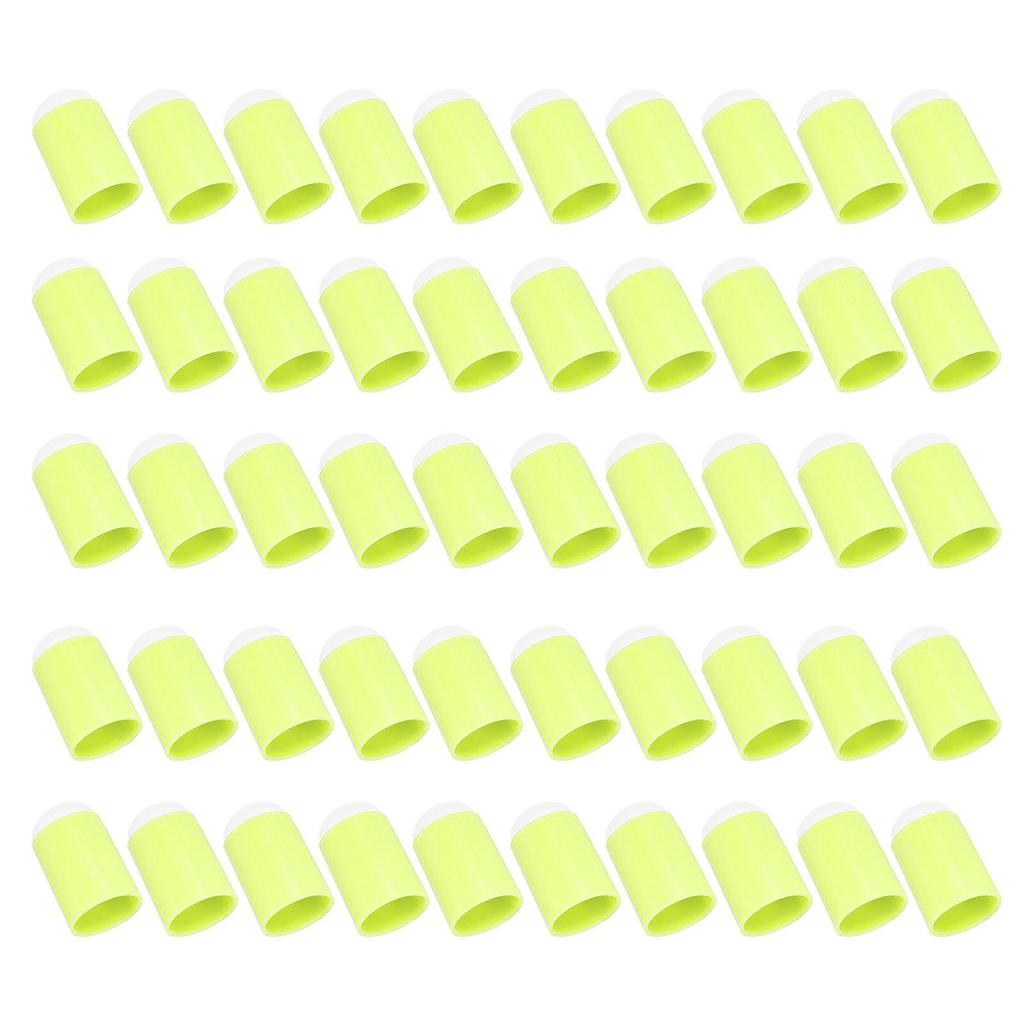 50pcs Ink Pad Smudge Sponge Multipurpose Soft Flexible Lightweight Finger Sponge Daubers for Home Nail Salon