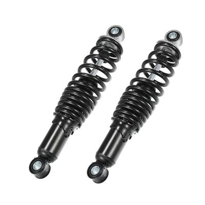 VekAuto Rear Suspension Motorcycle Rear Shock Absorber Springs, Universal Black, 1 Pair, 280mm