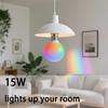Smart RGBW LED Bulb Spotlight E27 B22 with Infrared Remote Control Suitable for Colorful Home Lighting