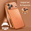 Electroplated Frosted Full Coverage Lens Film Case for iPhone16/17 Pro Max