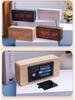 Creative Sound-Activated Wooden Clock - Multifunctional Home & Student Gift