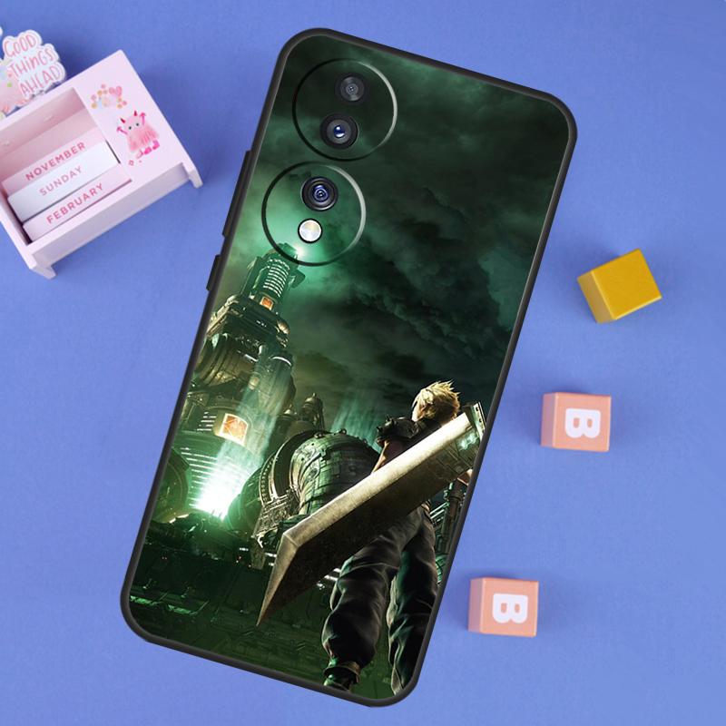 

Чехол Final Fantasy VII Для Honor 200 400 Pro 50 70 90 Lite X9a X9b X9c X9d X8b X8c Win Magic 5 6 7 8 Pro Обложка Honor X9b