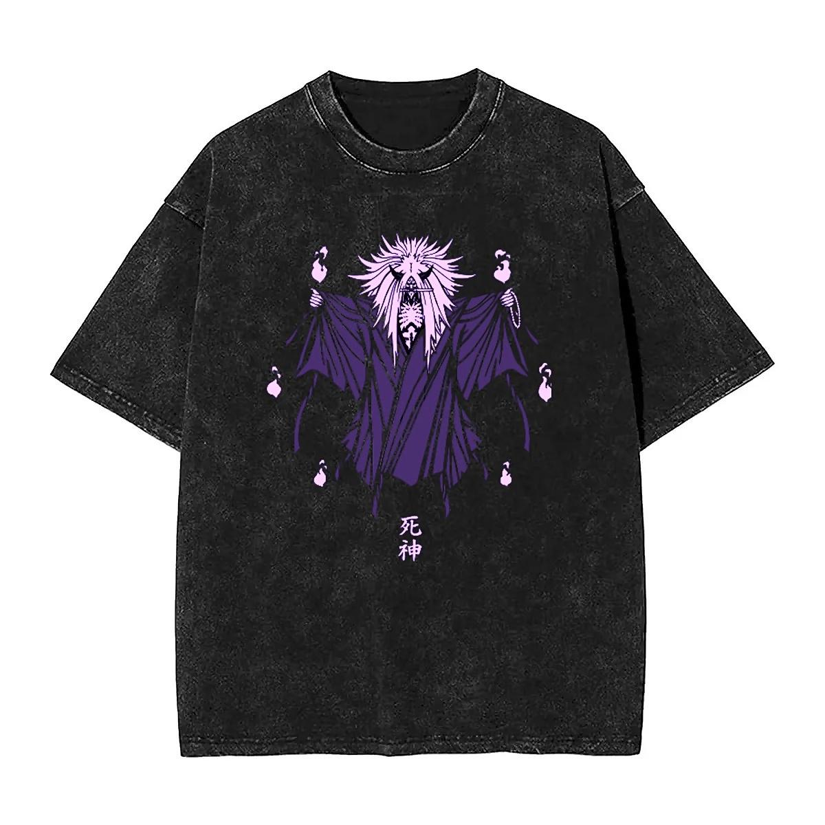 

Unisex T-Shirt Anime Dead Demon Consuming Seal Washed T Shirts Hippie Purple Summer Tees Y2K Retro Custom Logo Simple Tops Gift 4XL