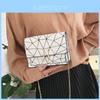 Street Style Mini Pu Shoulder Bag For Women With Chain Strap And Lock Closure