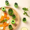 Stainless Steel Vegetable And Fruit Shaping Cutting Mold, Fruit Salad Making Cutter, Vegetable And Fruit Embossi
