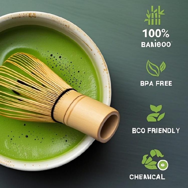 Sustainable Traditional Handmade Chasen Whisk Durability Bamboos Construction For Creamy Matcha Even Foam Easy To Clean