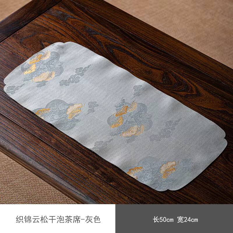 Китайская культура чая Флаг для чая, Скатерть для чая, Маленькое полотенце, Домашний водонепроницаемый коврик из волокна для чая, Принадлежности для чайной церемонии