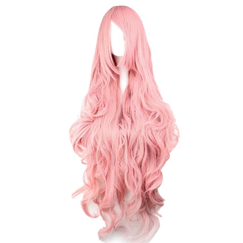 100cm pink wig