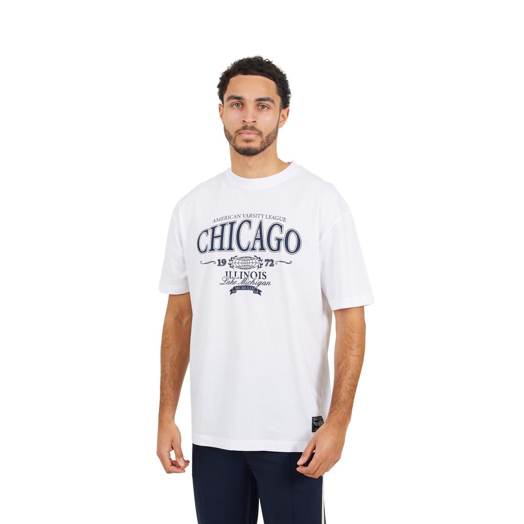 BRAVE SOUL Mens Crew Neck Relaxed Fit T-Shirt