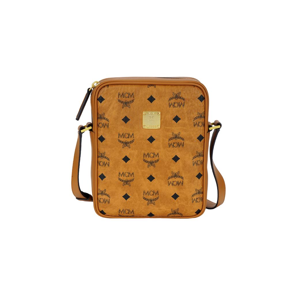 MCM Monogram Coated Canvas Mini Shoulder Crossbody Bag Unisex bags MMRESKK01CO001