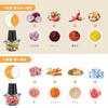 Food Processor 2L Large Capacity CEUKOZ 5 Functions (ChopMixMashCrushCoarse Grate) 500W High Power 2-Speed 4-Blade Cutter Chopper Ice Crushing Blender