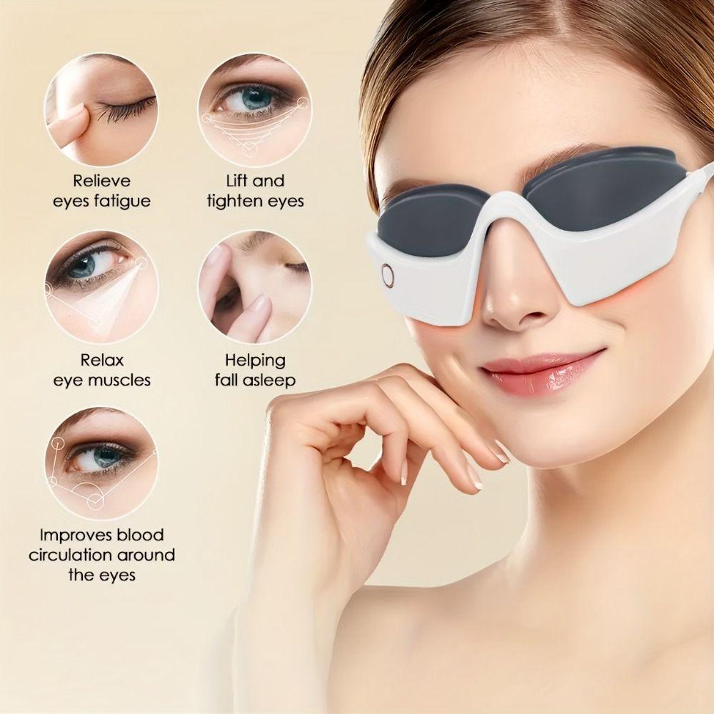 Micro-vibration Eye Massager Heat Compress Eye Massage Equipment Eye Beauty Instrument  Eye Relax