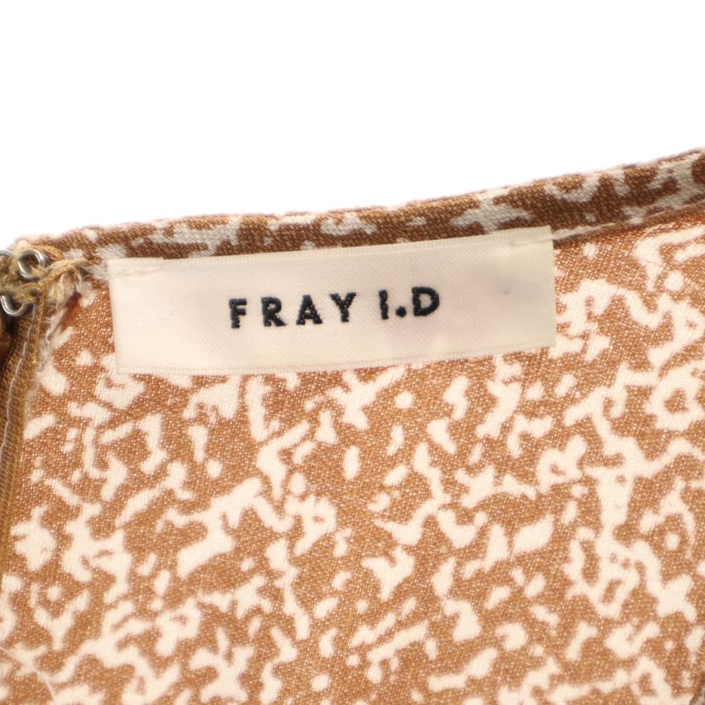 FRAY I.D Overall handle Long sleeve Long dress Brown Women Used